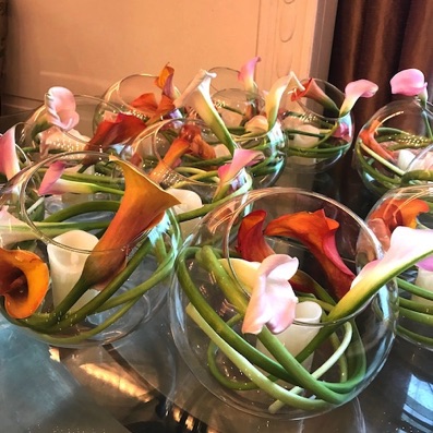 Creative Floral Table Top Designs by DaSilva's Creations